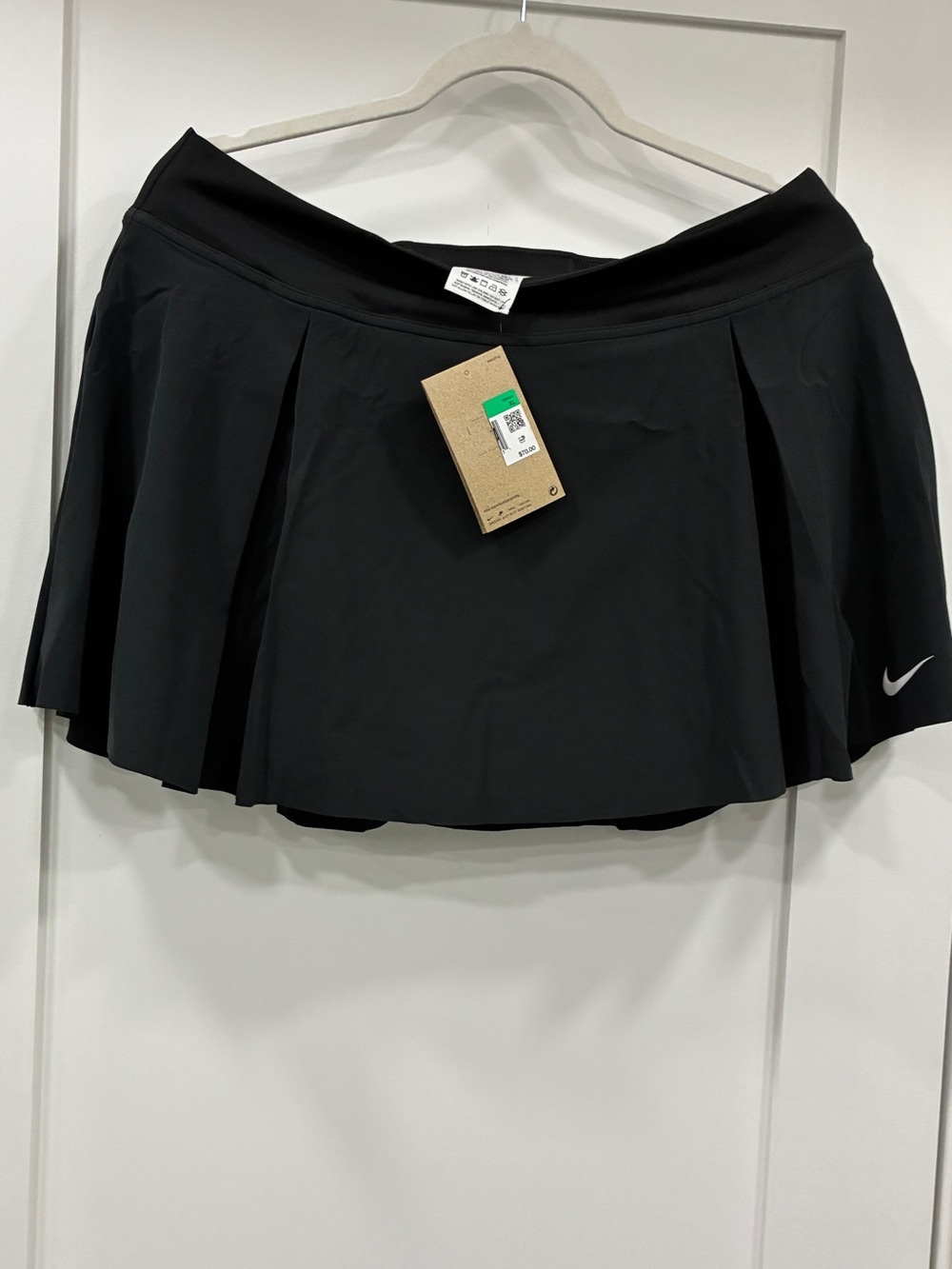 Nike Nike Black Tennis Skort XL NWT - Picture 1 of 3